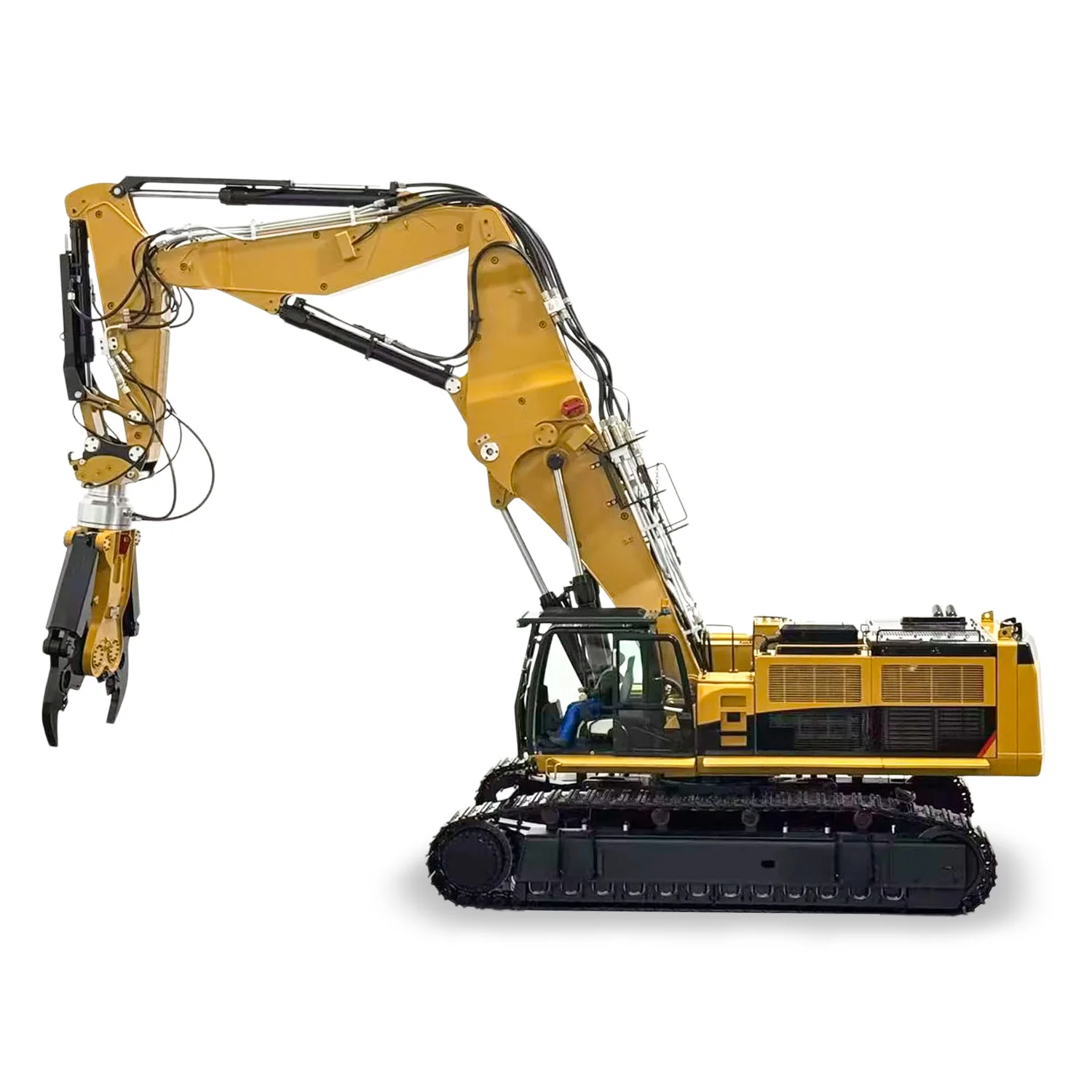 385CF Metall TOUCAN 1/14 RC Bagger Ferngesteuerter Hydraulischer Kettenbagger Bürstenloser Motor Licht Sound PL18EV LITE Fahrzeug Spielzeugautos