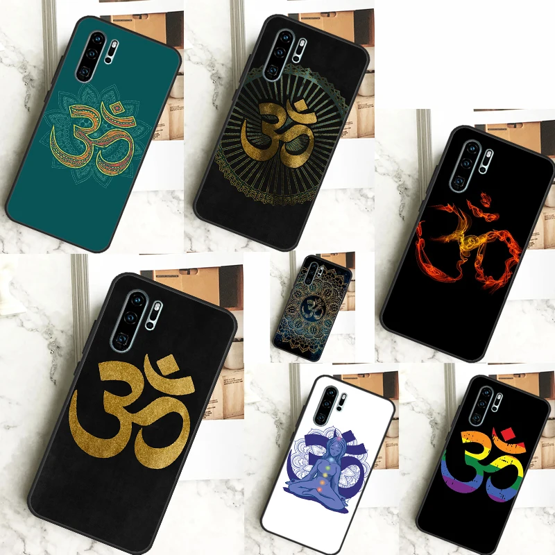 Om Hindu Symbol Case For Huawei Nova 3i 7i 8i 11i Y60 Y70 Y90 Y61 Y91 10 9 SE 11 Pro P20 P40 P30 Lite Cover