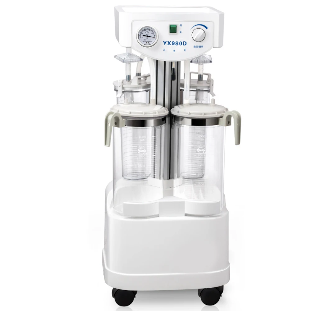 Premium Electric Sputum Aspirator Metal and Plastic Vacuum Suction Devices for Effective Sputum Collection