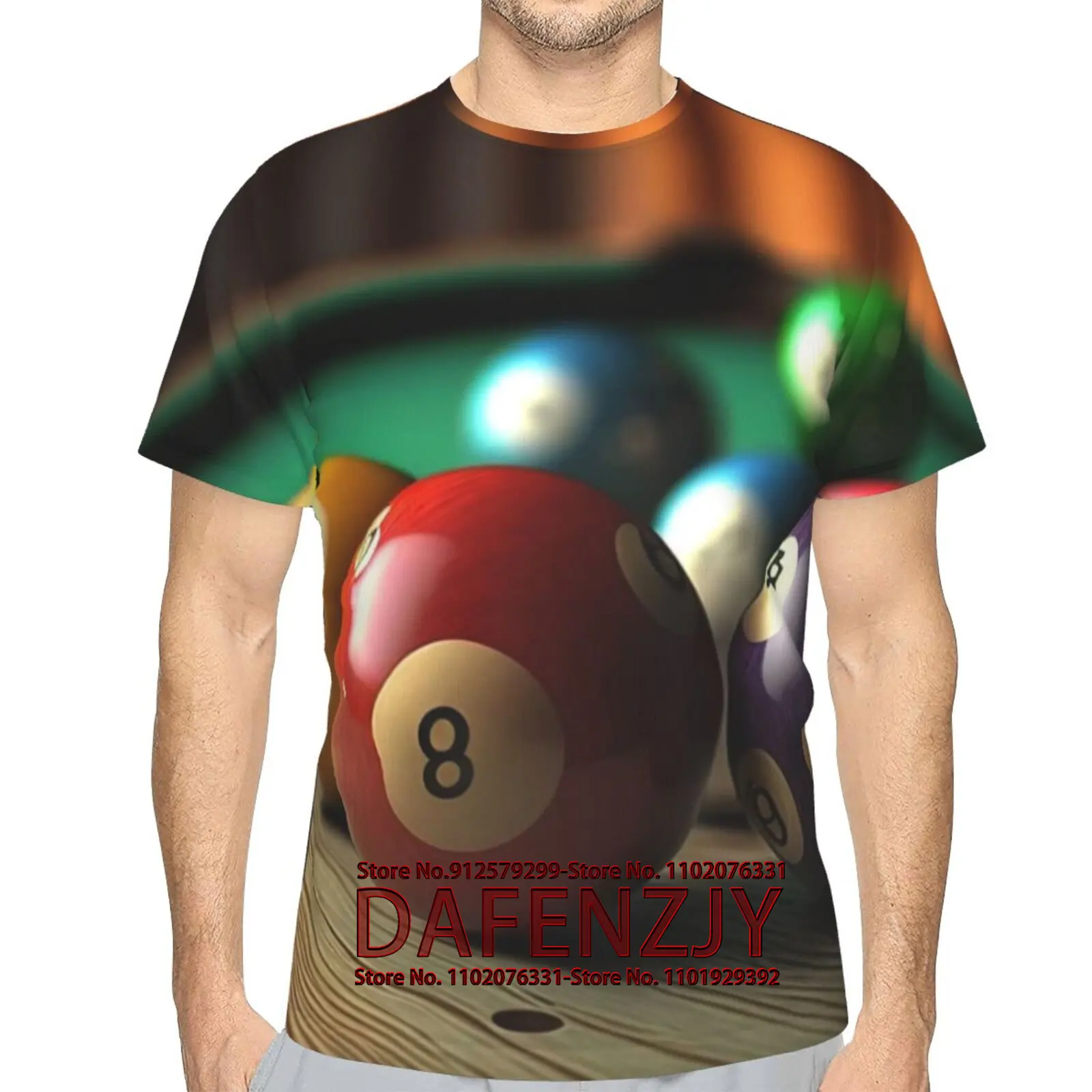 Men Women Short Sleeve Tee Sport Ball 3D Realistic Printed Casual T-Shirts