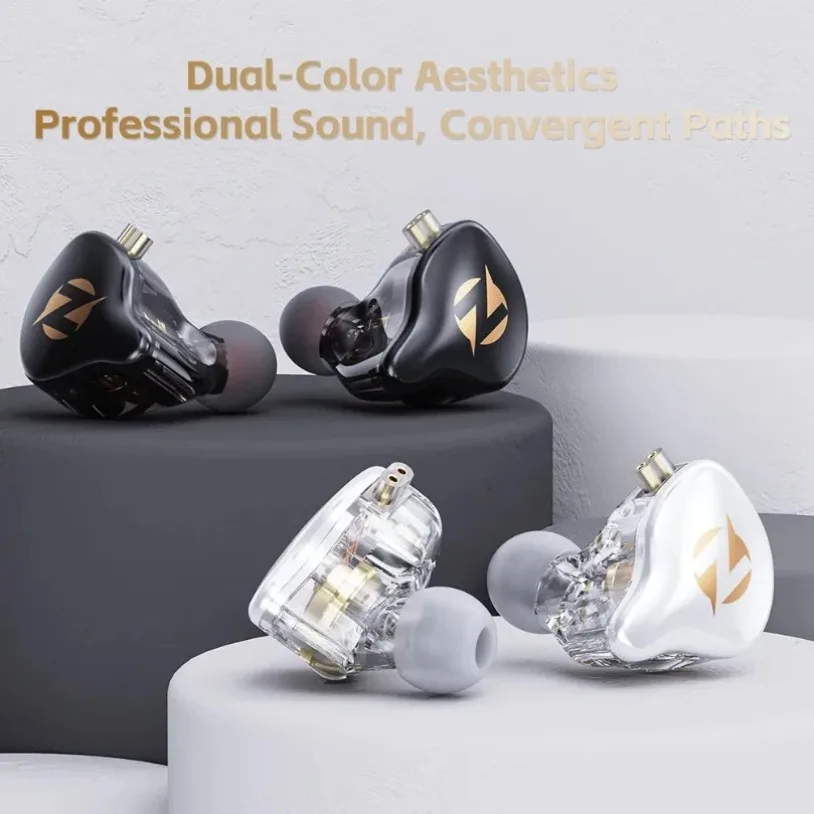 Gaming Sport Earphones QKZ AK9 PRO In Ear Wired Earbuds Lightweight Resin Shell HIFI Sound Dynamic Driver With Microphone