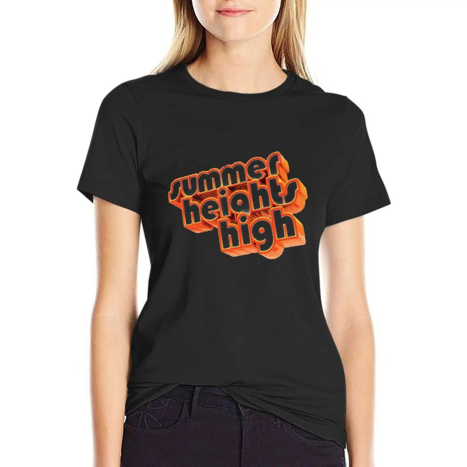 

Summer Heights High T-Shirt female customizeds vintage Top Women