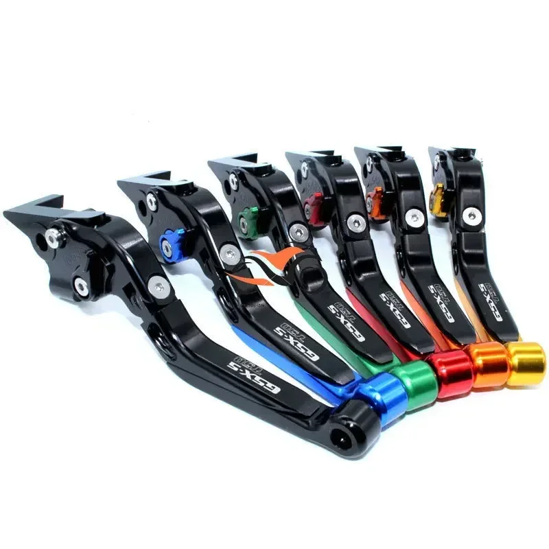 Para SUZUKI GSX-S750 GSX S750 GSX-S 750 GSXS750 2011-2021 palancas de embrague de freno extensibles plegables para motocicleta 20 colores