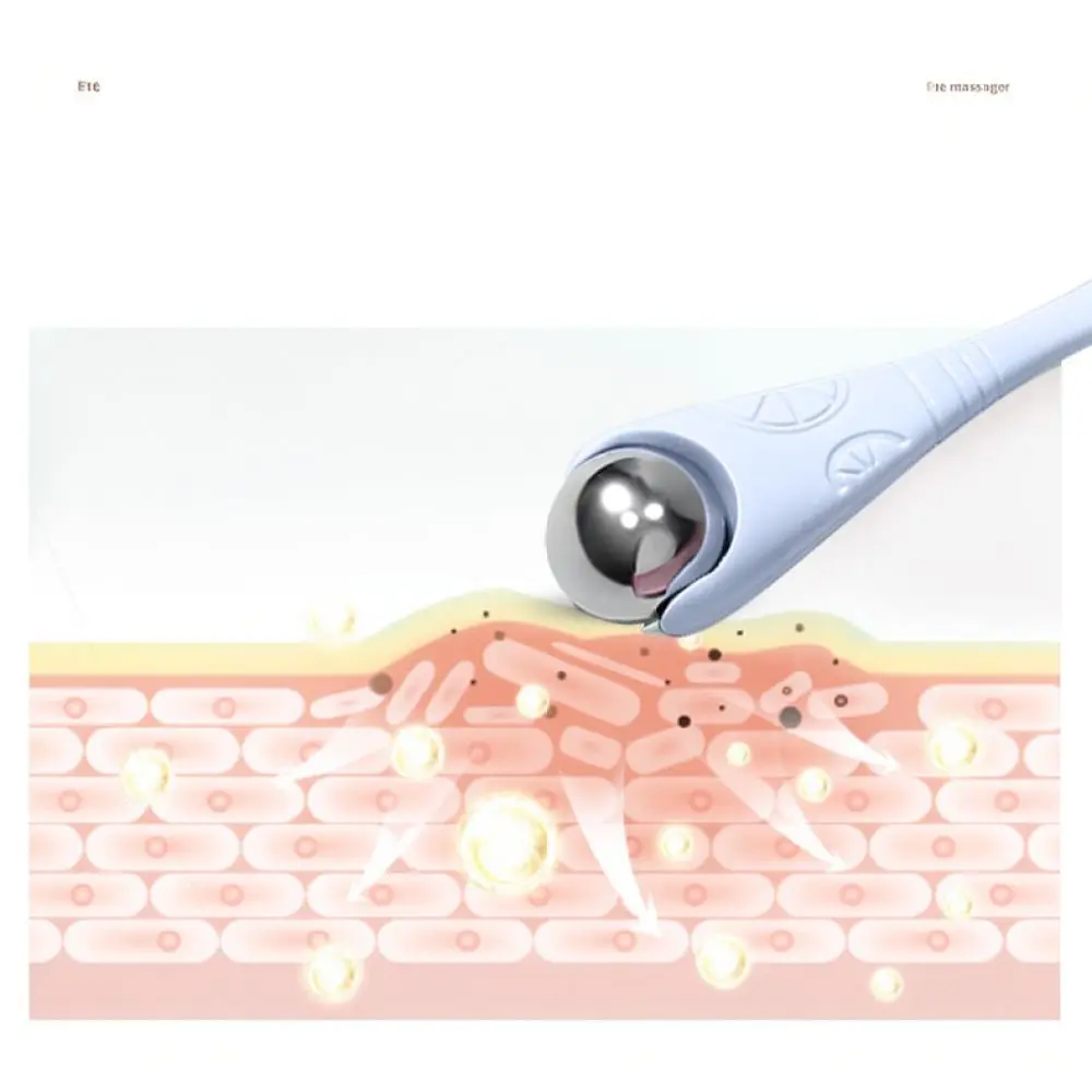 Metal Eye Massage Wand For Lameila Beauty Cream Scoop Facial Applicator Skin Tightening Tool Anti Aging Face Massager