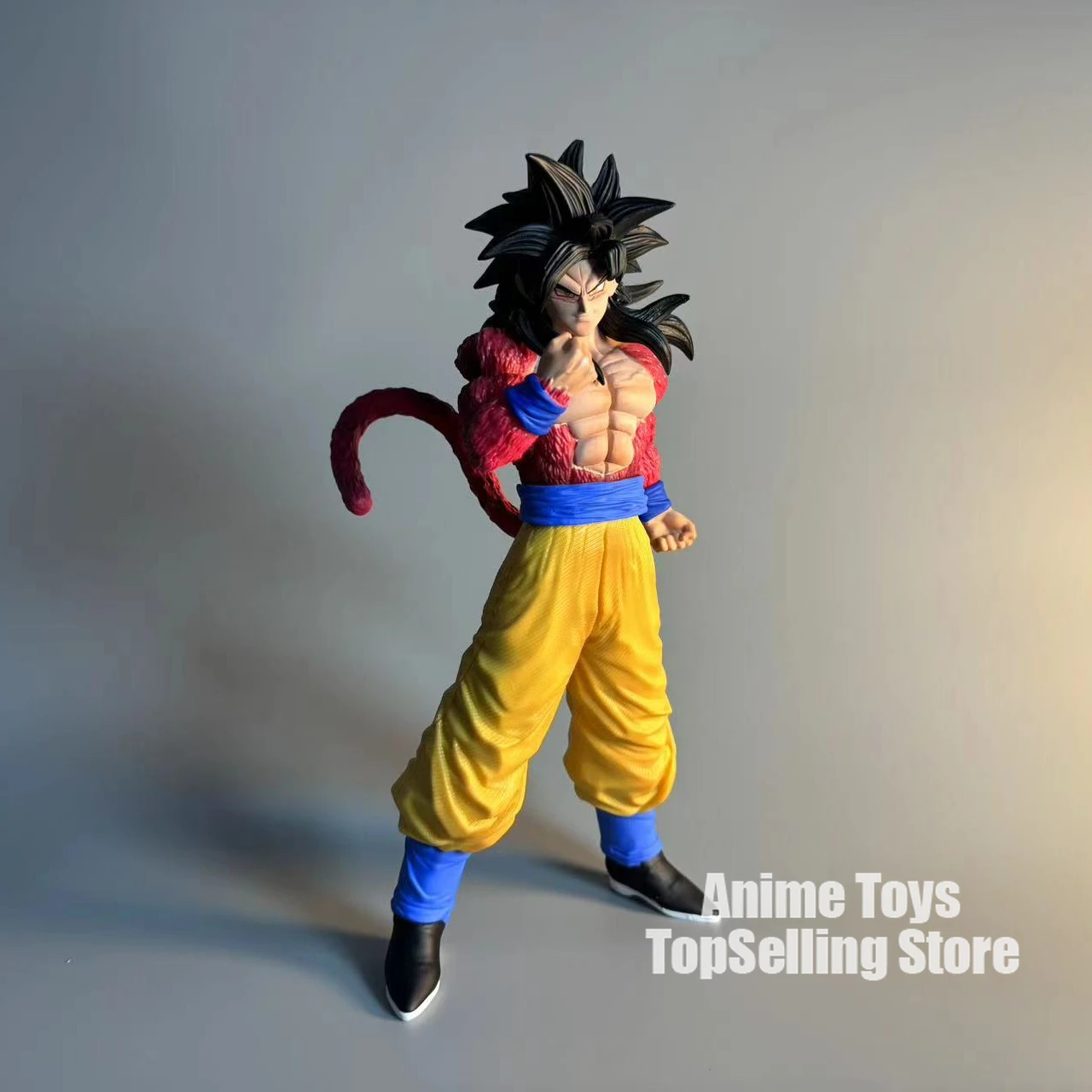 30CM Anime Dragon Ball Son Goku Ssj4 Figure Super Saiyan 4 Goku Figurine PVC Action Figures Model Toy for Children Gifts