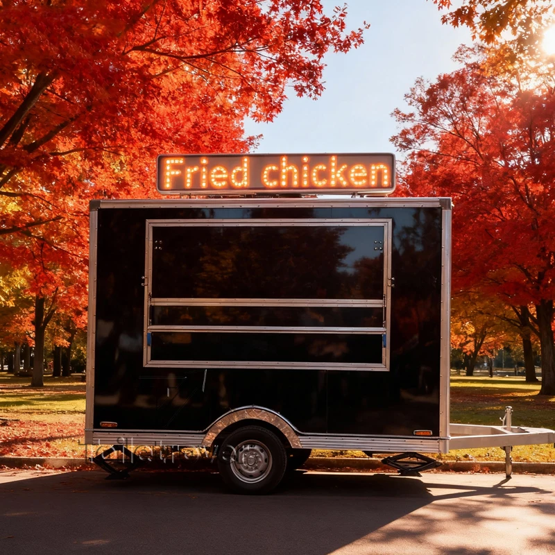 

Towable Commercial Buy Food Truck Ice Cream Crepe Smoothie Dessert Pancake Fully Equipped Food Trailer With Kitchen