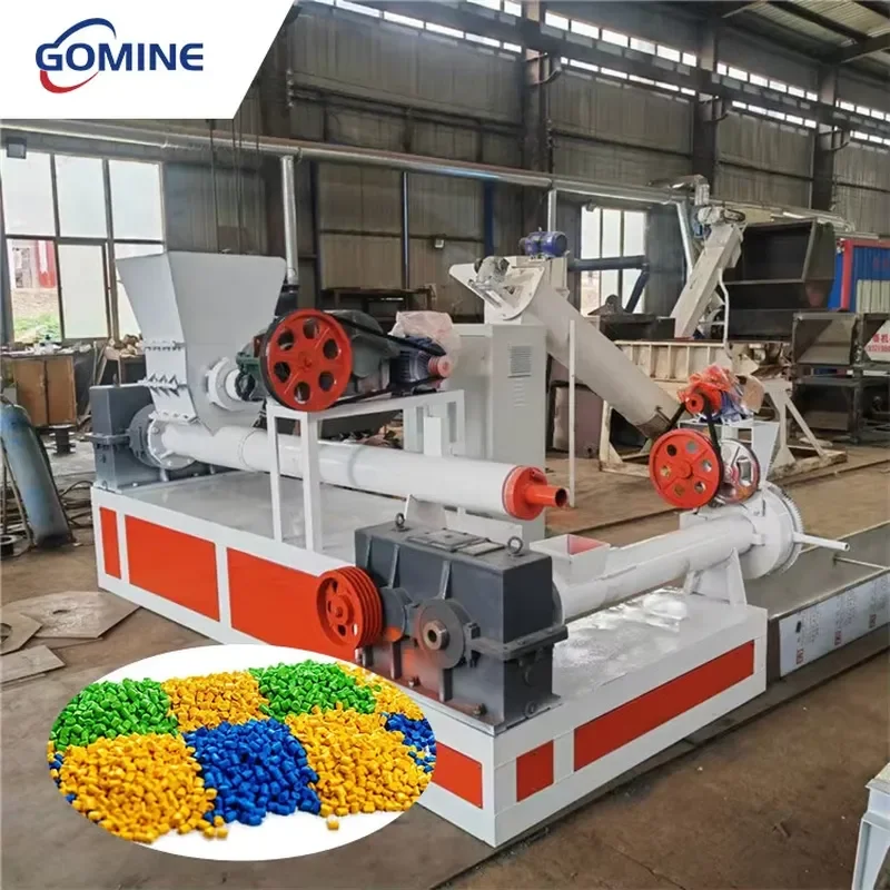 Recycling Machine 2026 Plastic Recycling Machine Plastic Extrudeing and Pelletizing Line Waste PP PE Plastic Granulators