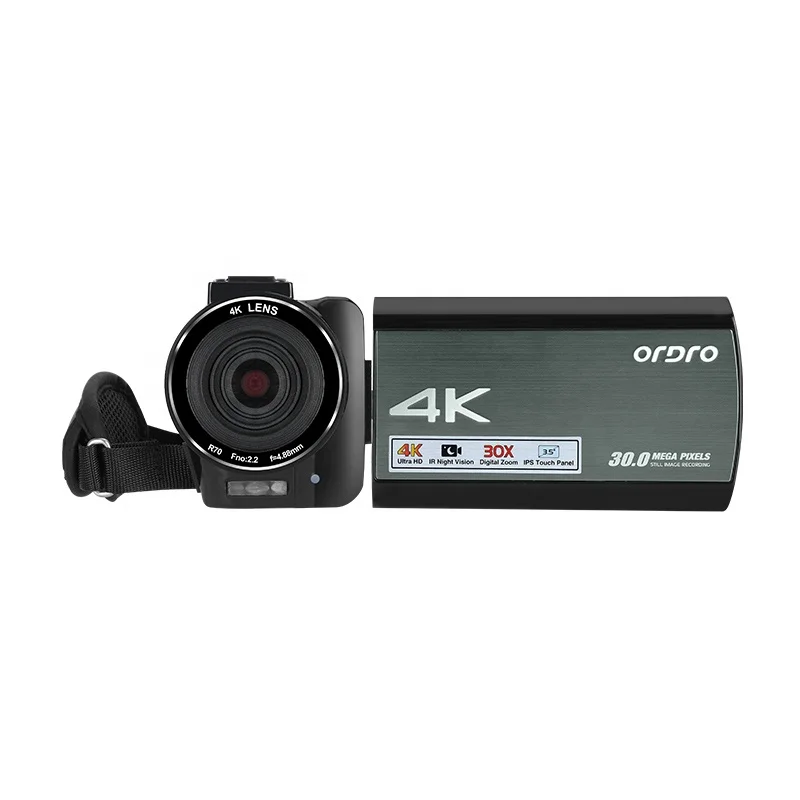 Youtube Live Streaming 4K HD Output Night Vision Professional Digital Video Cameras AX10