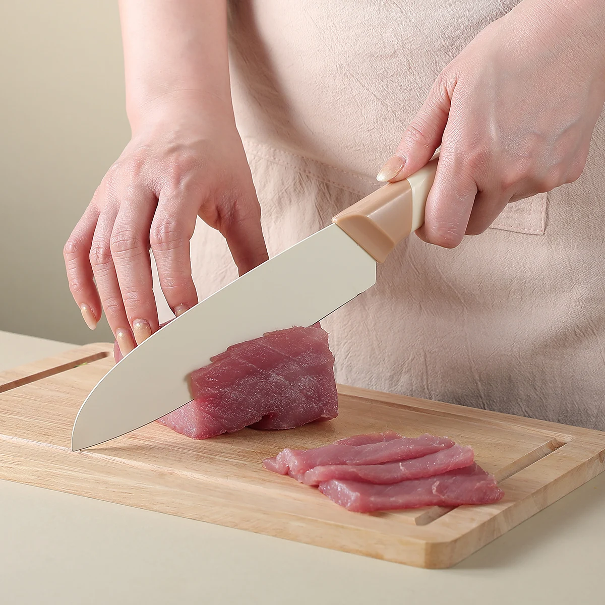 Women's dedicated small vegetable knife, fruit knife, household auxiliary food knife, kitchen set knife