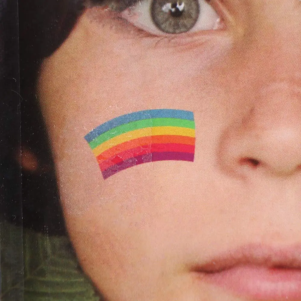 عصا طلاء الوجه بألوان قوس قزح من بارافين، قابلة للغسل، قلم مكياج آمن للرسم الفني، أقلام تلوين صبغية سهلة التنظيف #6