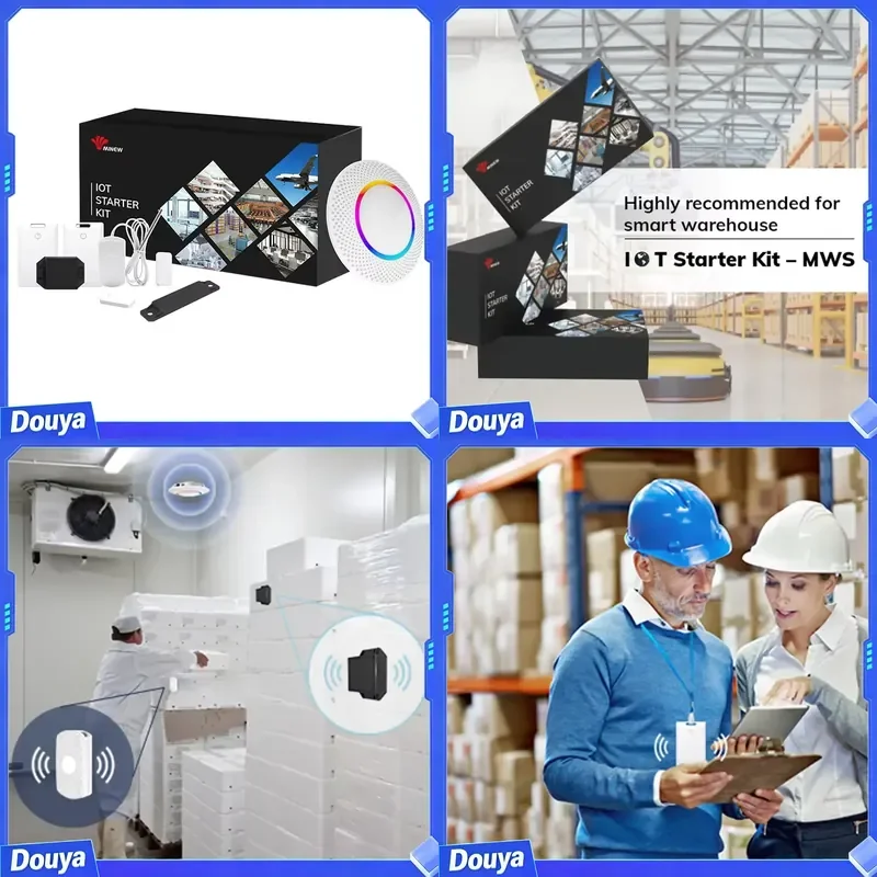 Smart Storage Warehouse Hardware Products Ble Wifi Gateway Development Kit IoT Device for Asset Tracking and Location