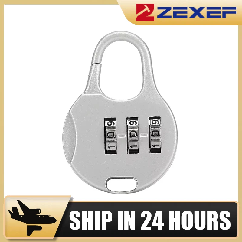 1-2PCS Luggage Travel 3 Digit Number Code Lock Combination Padlock Safe Lock for Gym Digital Locker Suitcase Drawer Lock