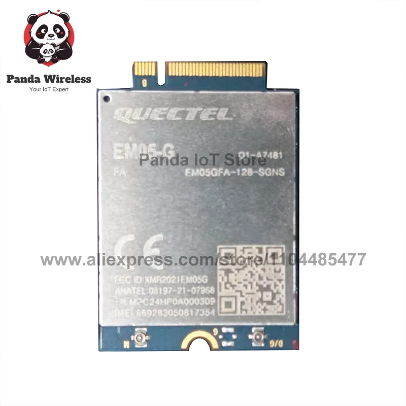 Quectel EM05 EM05-G EM05GFA-128-SGNS 4G M.2 Module Global Cat 4 with Antenna/Adapter for Router Thinkpad T14 P14s Gen4 Laptop