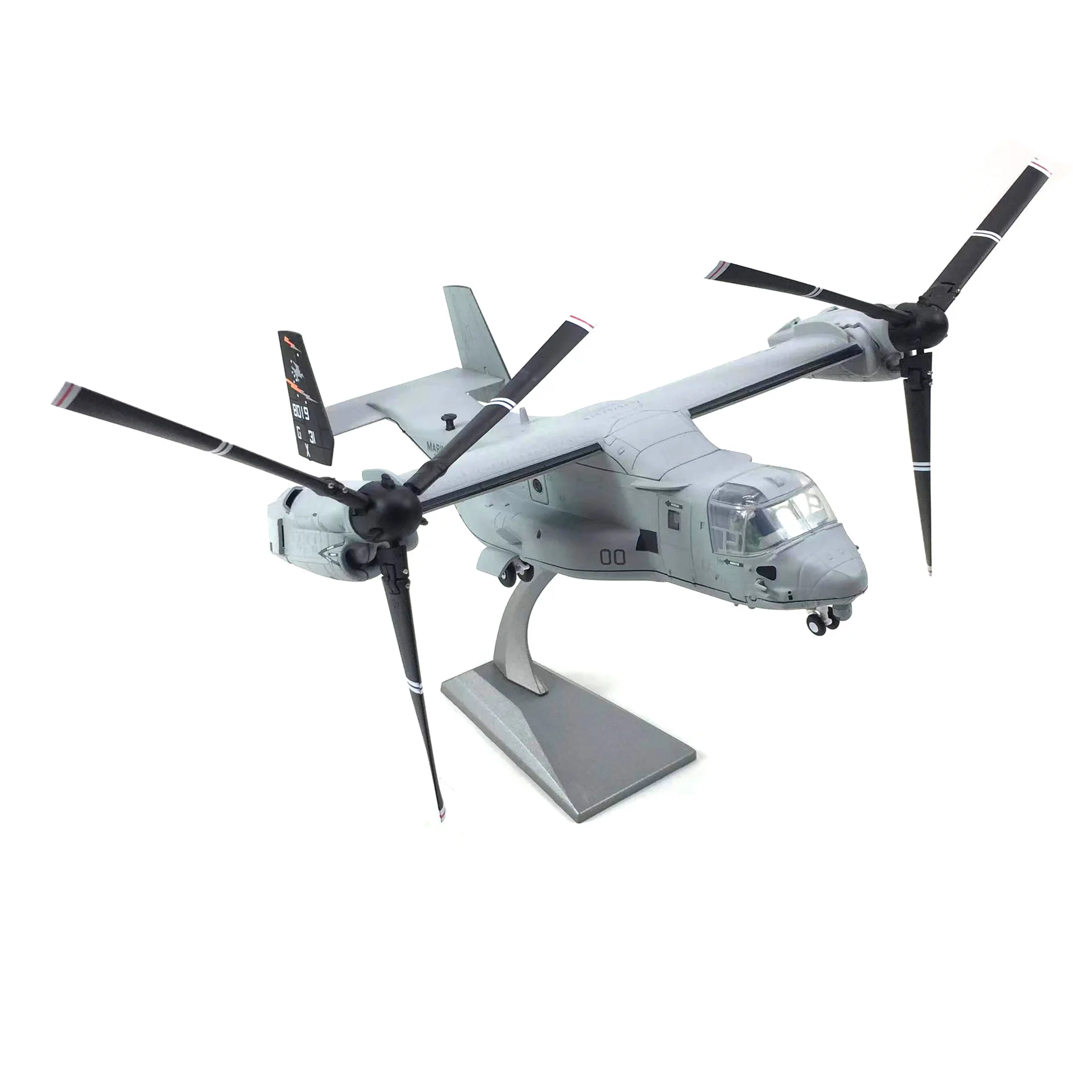 Die Cast Alloy Model 1:72 American Boeing Bell V-22 Osprey Tiltrotor Aircraft Alloy Model Indoor Collection Ornament Gift