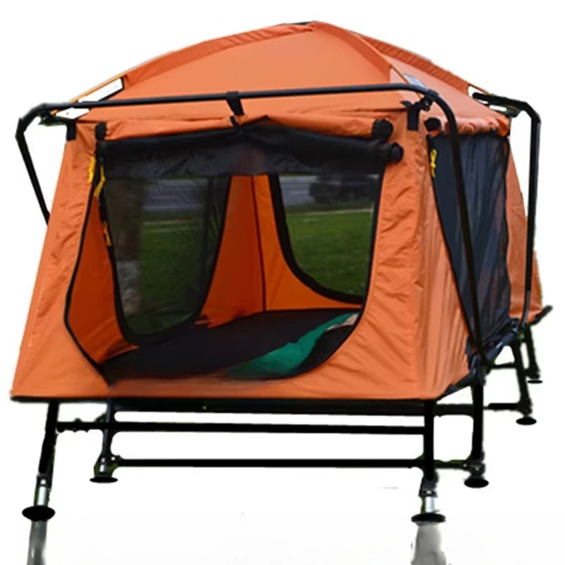 Off-ground tent bed free portable camping car roof windproof and rainstorm proof