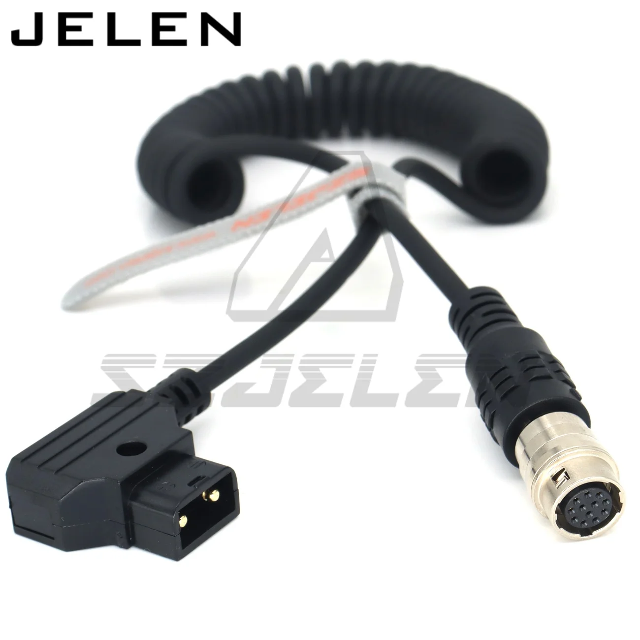 DTAP to 12 Pin Coiled Power Cable for B4 2/3\