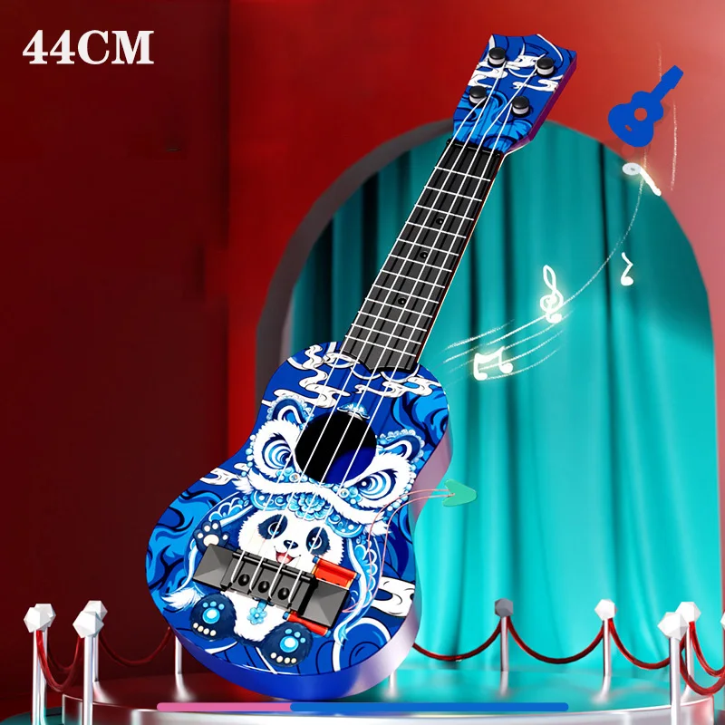 Mini Guitarra Ukulele De 38 Cm Para Niños – 4 Cuerdas De Nylon Ajustables, Plástico ABS, Ideal Para Principiantes De 3 A 8 Años