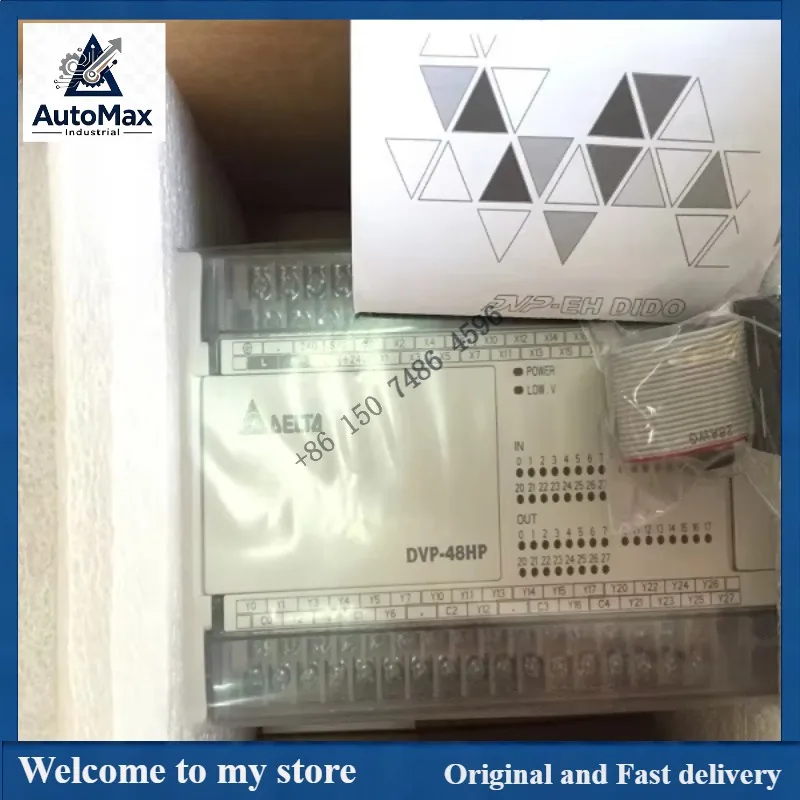 Plc Dvp48hp00t Eh3 Series Digital Module Di 24 Do Transistor New for Warranty Product