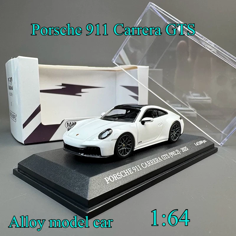 

MINICHAMPS 1/64 Scale Alloy Porsche 911 Carrera GTS Collectible Gift Car Model - Children's Toy - Boy's Gift