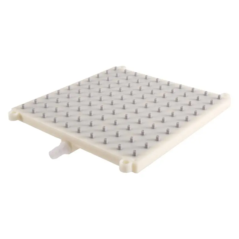 Retail 18.5X18.5Cm Square Shower 10Mm Intubation Type Shower Head 10 X  10 Hole Top  Squirt  Accessories Square Shower