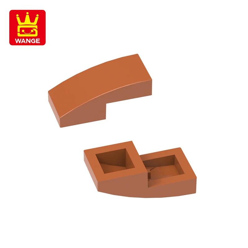 Wange 310Pcs/lot 11477 Slope Curved 2x1x2/3 Block Moc Color Accessories Compatible with Brick DIY Children\'s Toy Assembly Parts