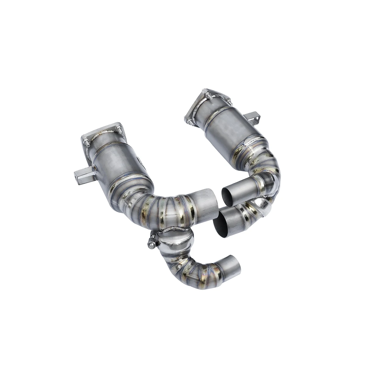 

Ecnal for Porsche 911 991.2 3.0T High Performance Titanium Exhaust Downpipe Exhaust Pipe for Cars