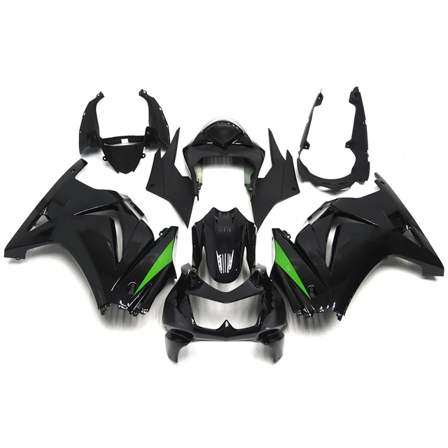 Customized ABS Plastic Motorcycle  Bodywork Fairing Kits for i Ninja 250 EX250 ZX250R 2008-2012 Models