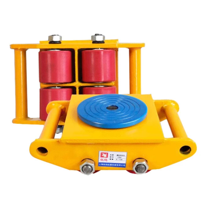Heavy Load Transport Cargo Loading Trolley Machinery Carrying Tanks Trolley