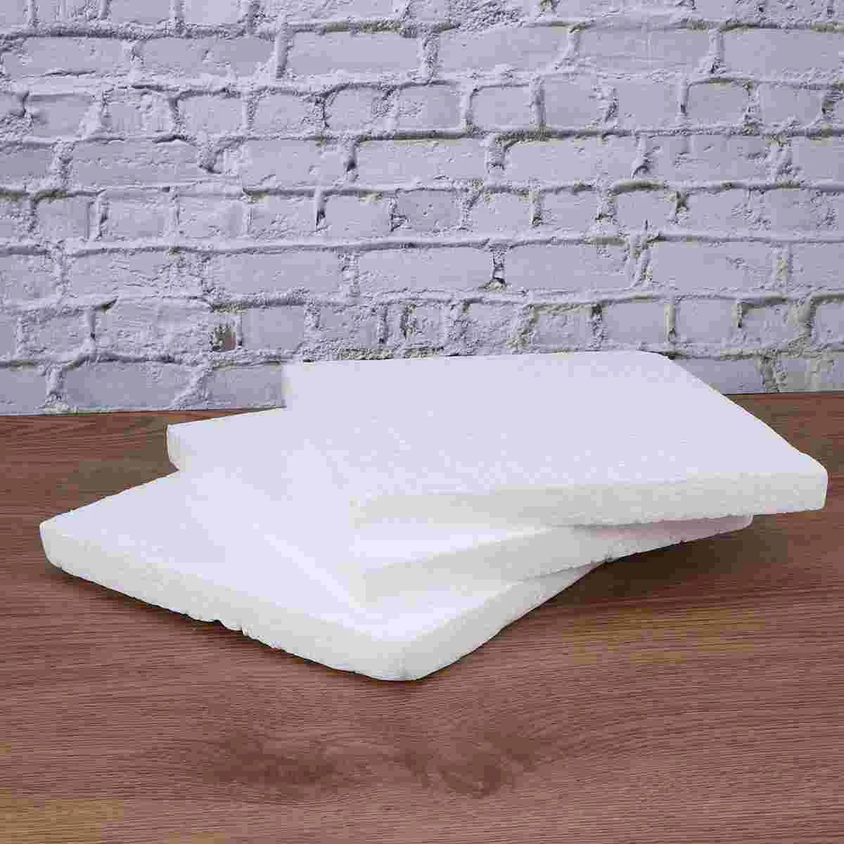 18 Pcs Extra Large Poster Board Foam Fillers Core Pad Boards Brick White Sheet