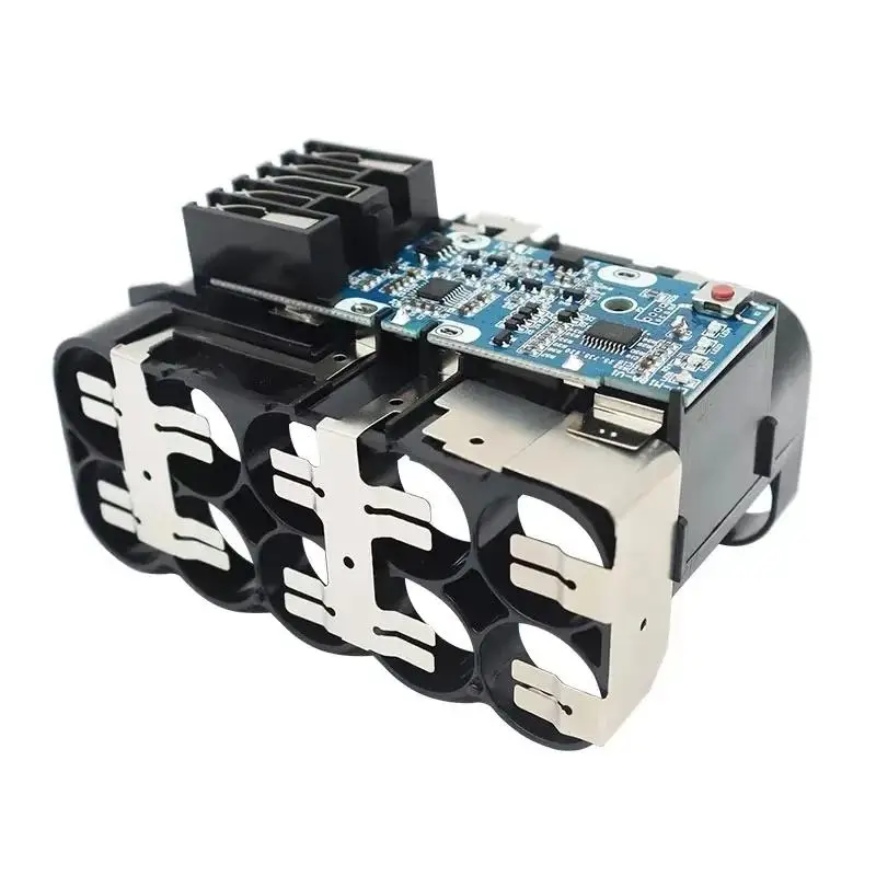 Confezione alloggiamento batteria al litio 18V per custodia batteria agli ioni di litio M18 10 X 18650 accessori fai da te in nichel