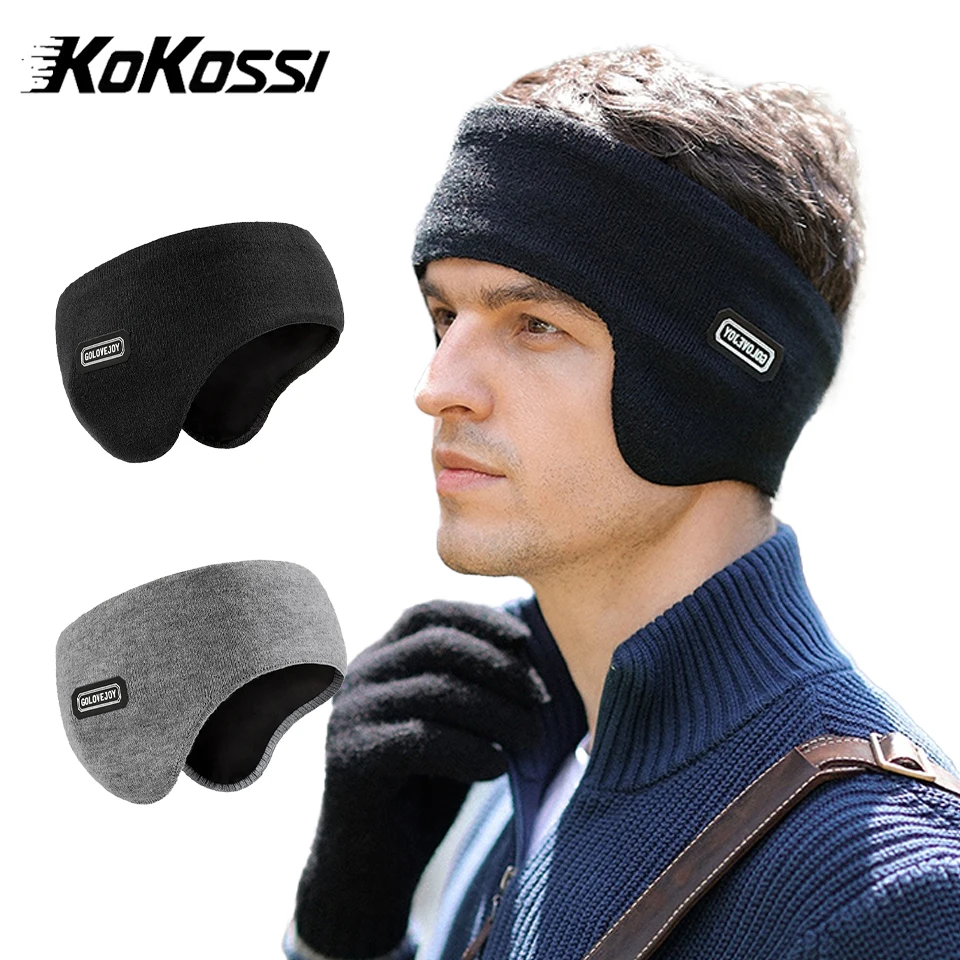 KoKossi Winter Windproof Ear Warmer Earmuffs Headband Earflap Protection Ear Muffs Outdoor Sports Running Cycling For Women Men