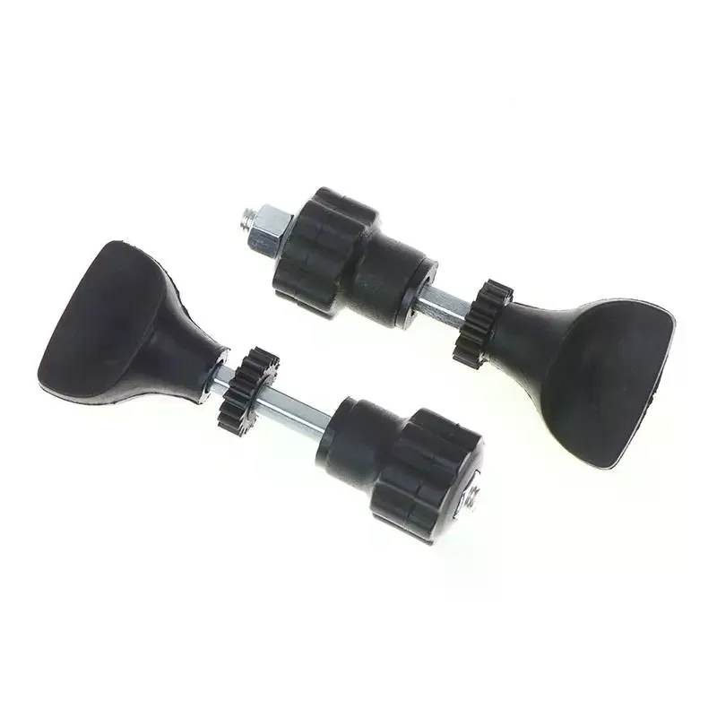 Wooden Router Base Trimming Milling Machine Electric Trimmer Machine Base Gear Screw Black Milling Machine Base Replacement 2PC