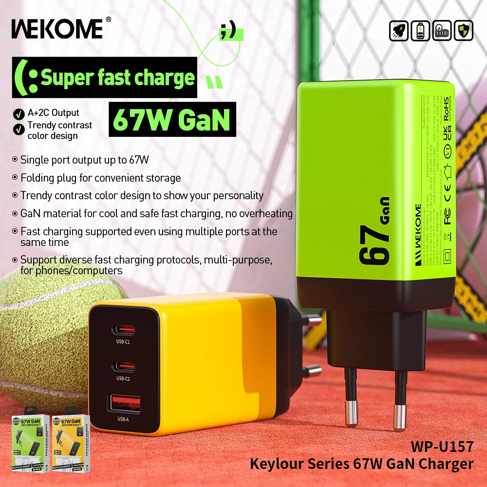 Wekome 67W Gan Char… - image