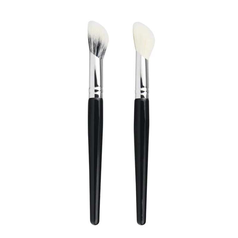 1pc sickle Goat Hair Contour Makeup brushes Bevel Blush Make up brushes Highlight Setting Multi-functional cosmetic tools