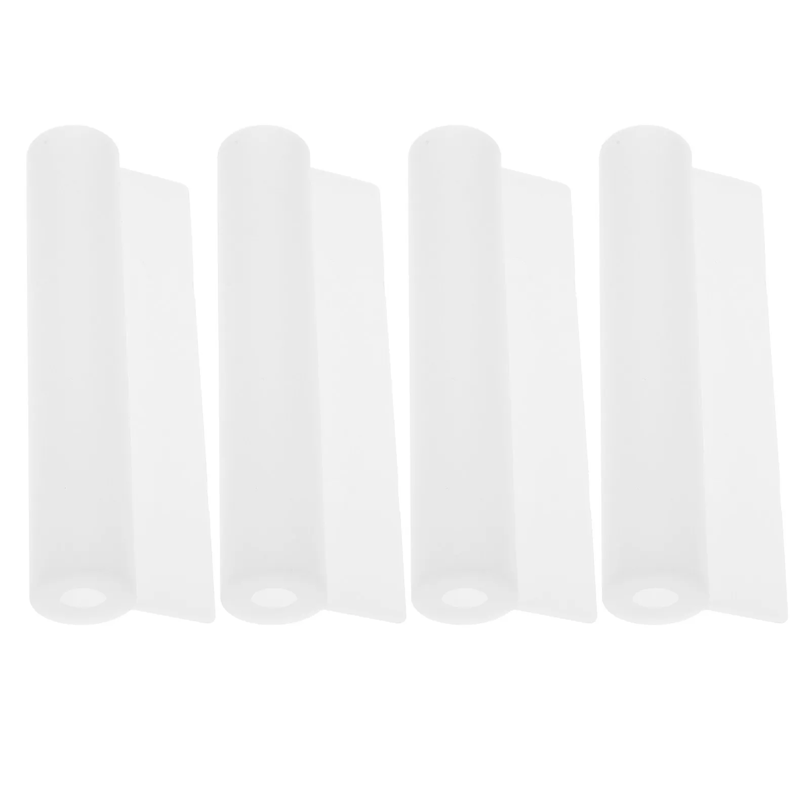 4Pcs Golf Flag Tube Insert Sleeves for Secure Flagpole Fixing 4.72x1.57x0.83 Inch Portable Golf Flag Pole Attachments