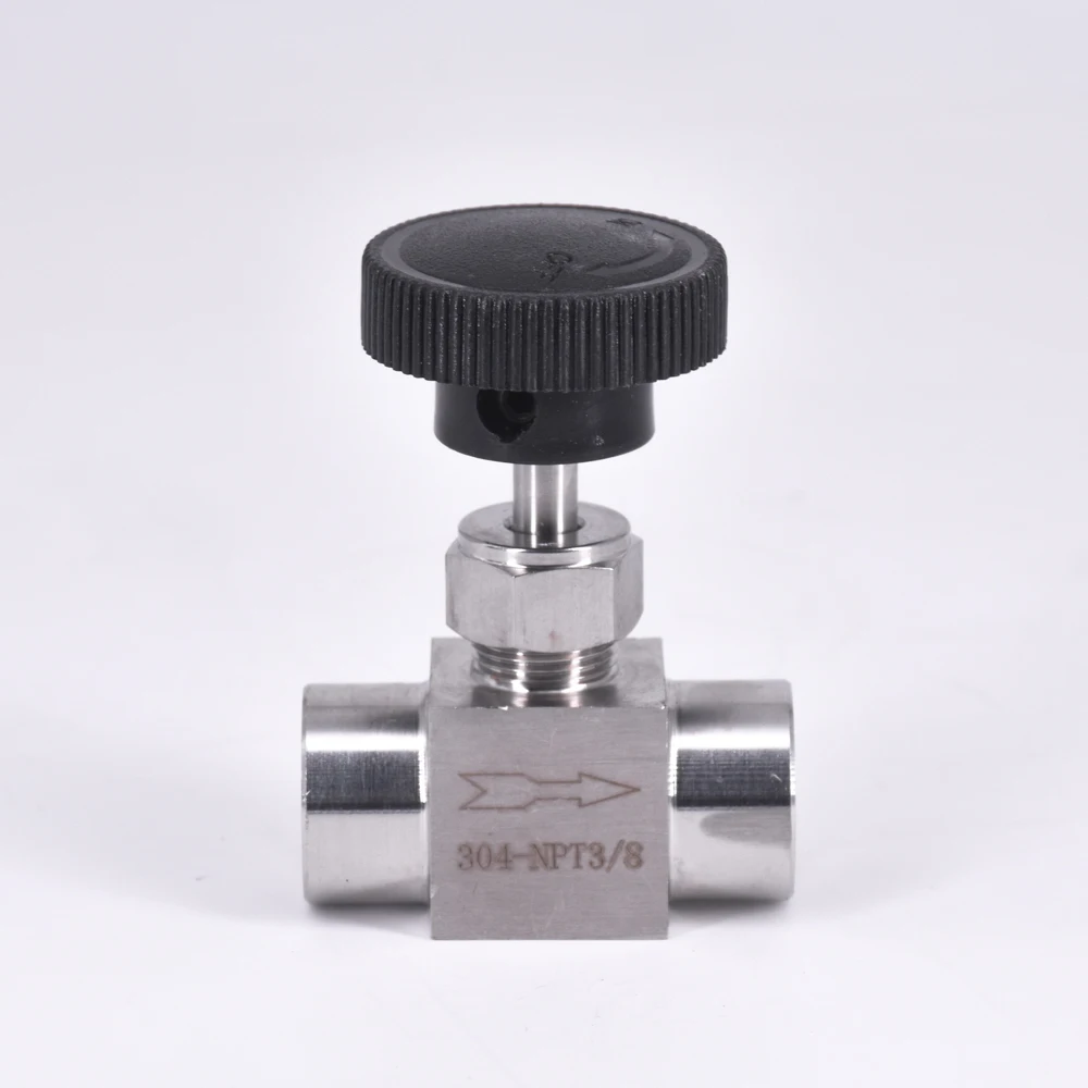1/8 "1/4" 3/8 "1/2" BSP NPT kobieta zawór iglicowy żuraw 304 316 stal kontrola przepływu wody gazu propan oleju 915 PSI