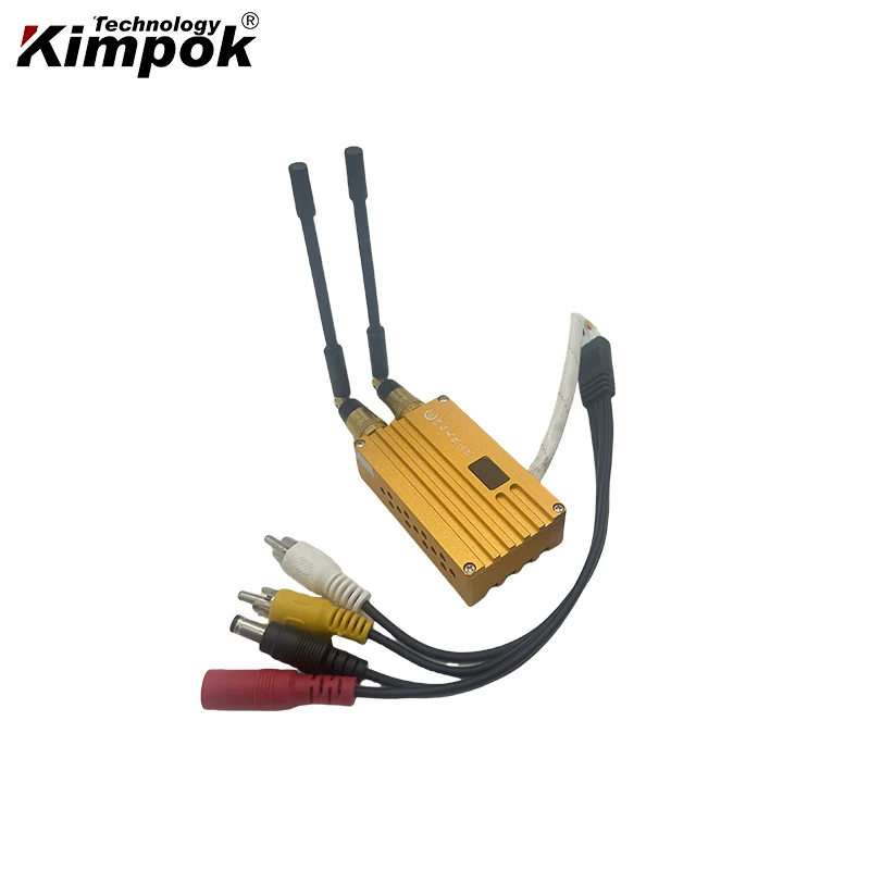 40 كجم FPV جهاز إرسال الفيديو اللاسلكي 1.2 جيجا هرتز 1.3 جيجا هرتز VTX 8 واط RF نقل الطاقة طويل المدى