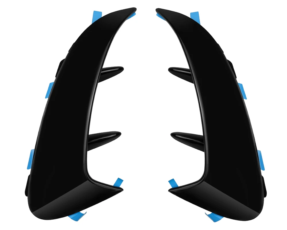 Für Mercedes Benz A-Klasse V177 W177 Limousine A180 A200 A250 A35 AMG 2020-2024 Heckstoßstangen-Spoiler Canards Auto-Zubehör – Detail 4