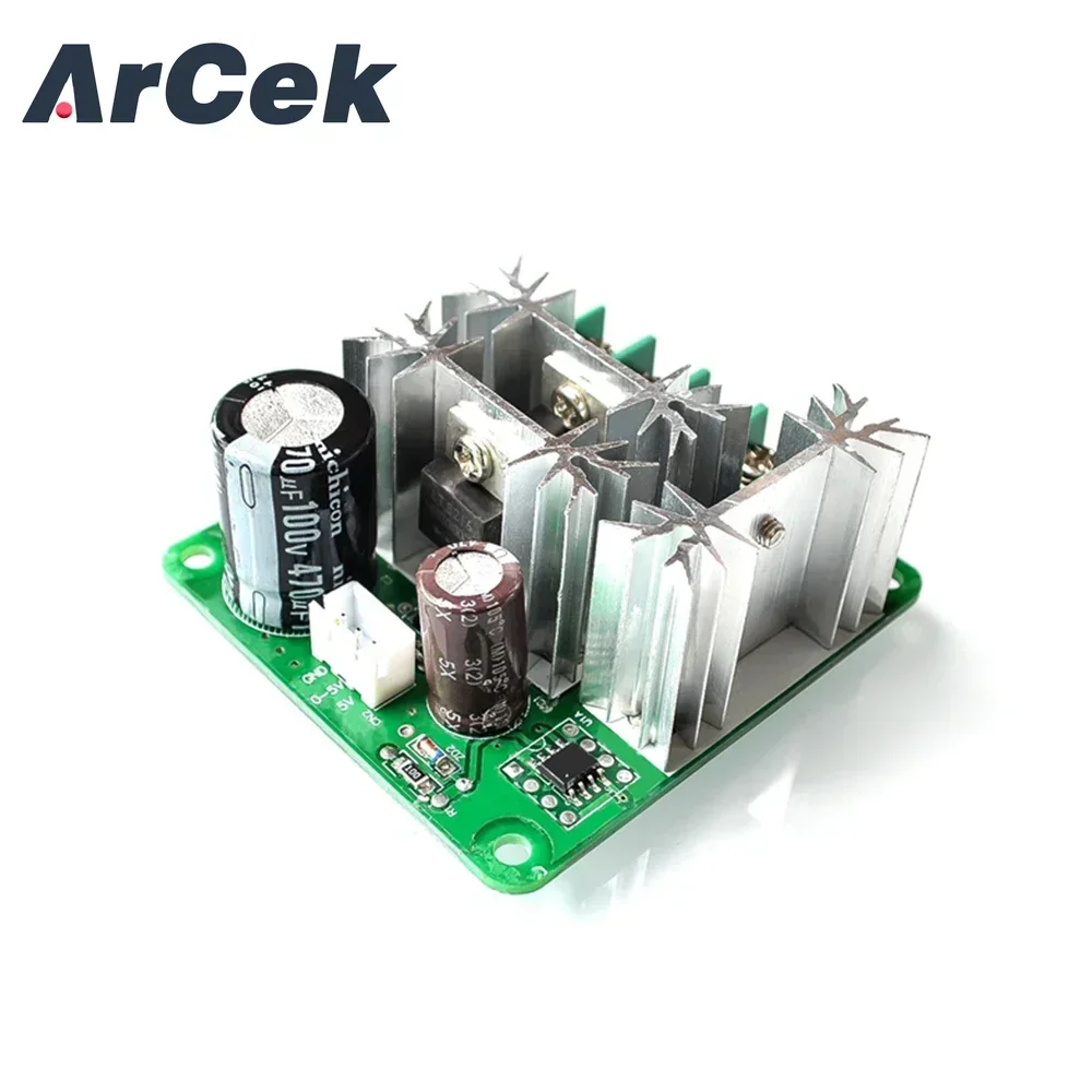 High Efficiency DC 6V 90V 15A DC Motor Speed Switch Control Board Controller Module Pulse Width PWM Speed Regulator