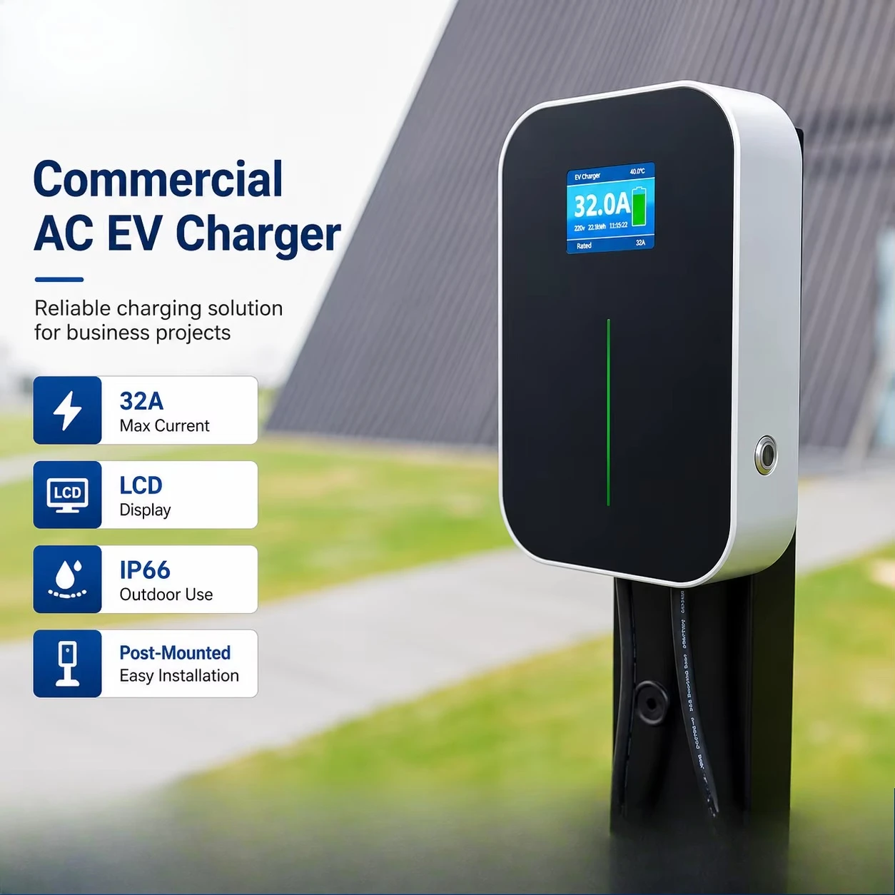 7KW 32A Type 1/Type 2  Fast Electric Car Chargers