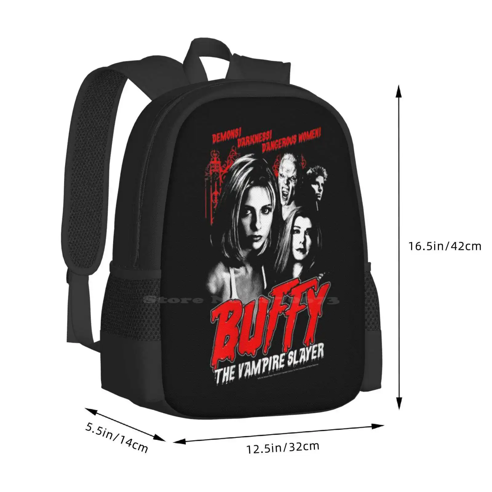 Buffy O Vampiro Tuer Mochila, Moda Bolsas, Contre Les Vampires, Promo Pieu, Btvs