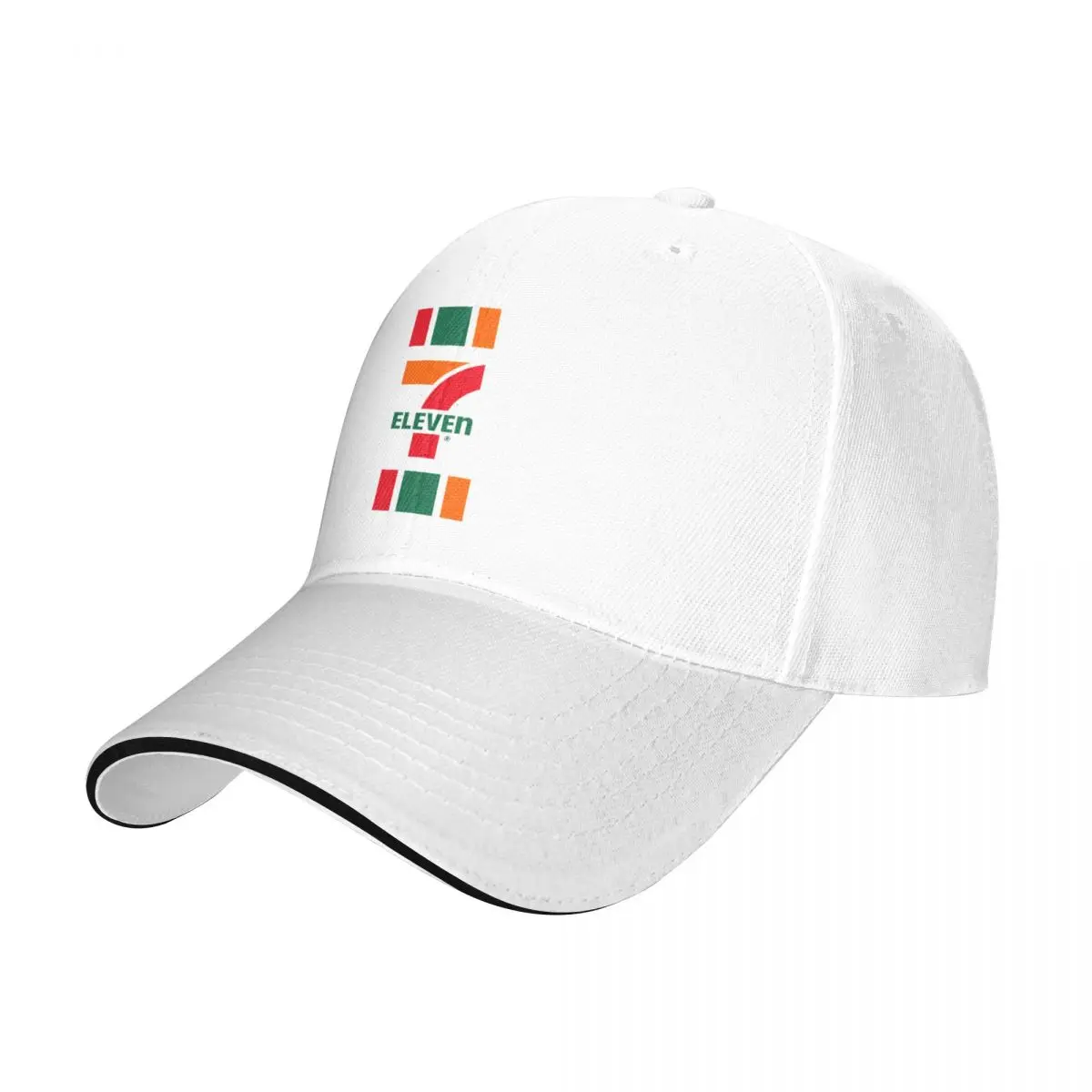 

Unique Design Seven Eleven Merch Supermarket Logo Graphic Baseball Caps Peaked Cap Sun Shade Hats for Men Women