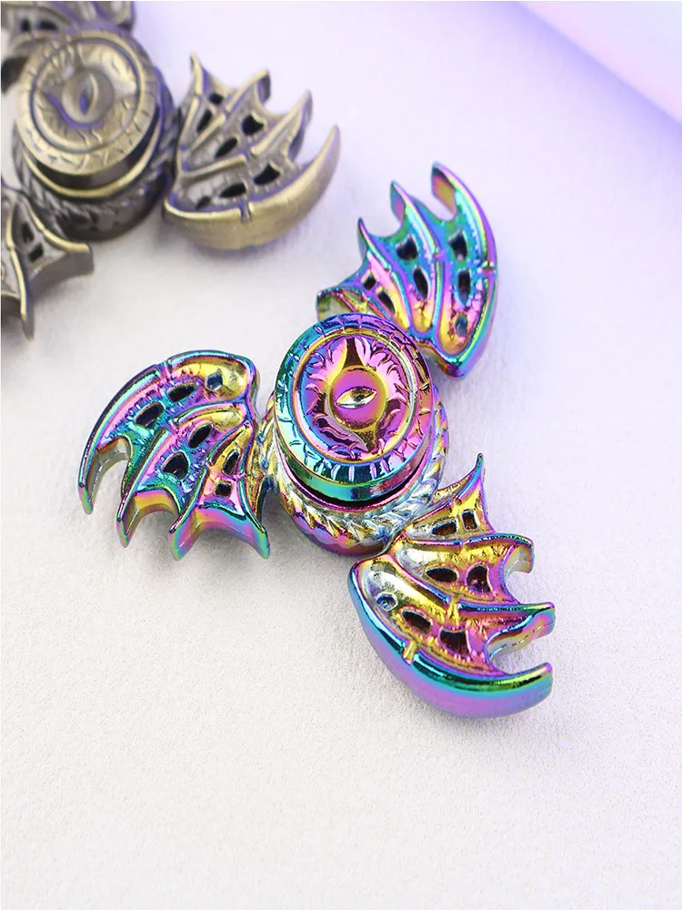 Spirit Devil's Eye Gyro Kreatives Zinklegierungs-Fingerspinner Fliegender Drache Entspannungs- und Freizeitspielzeug Fingerspitzen-Gyro Fidget-Spielzeug – Detail 7