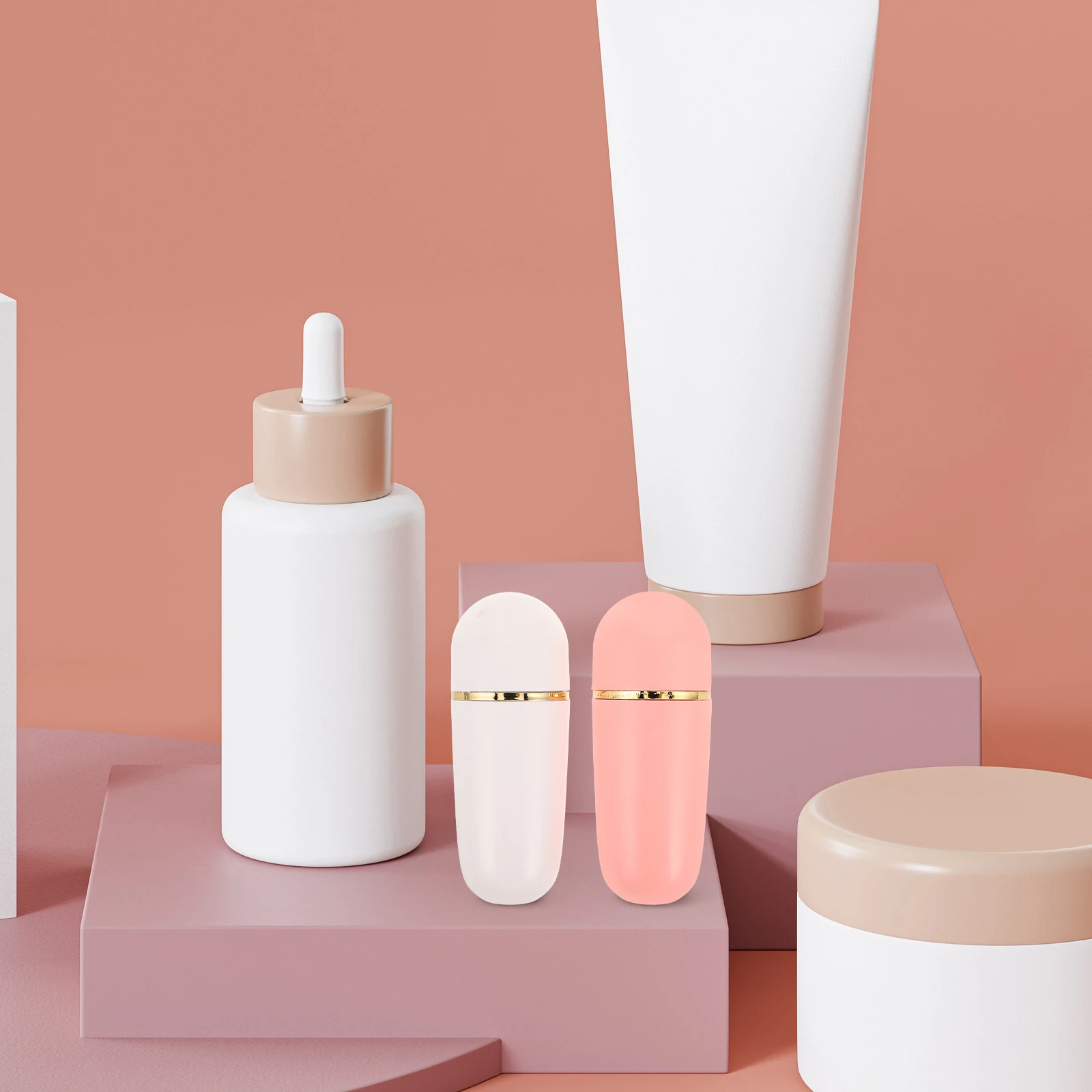 2 قطعة الأسطوانة امتصاص للوجه الحجر البركاني أداة العناية بالبشرة المحمولة النشاف الأسطوانة طويلة الأمد السيطرة على النفط قابلة لإعادة الاستخدام الوجه #2