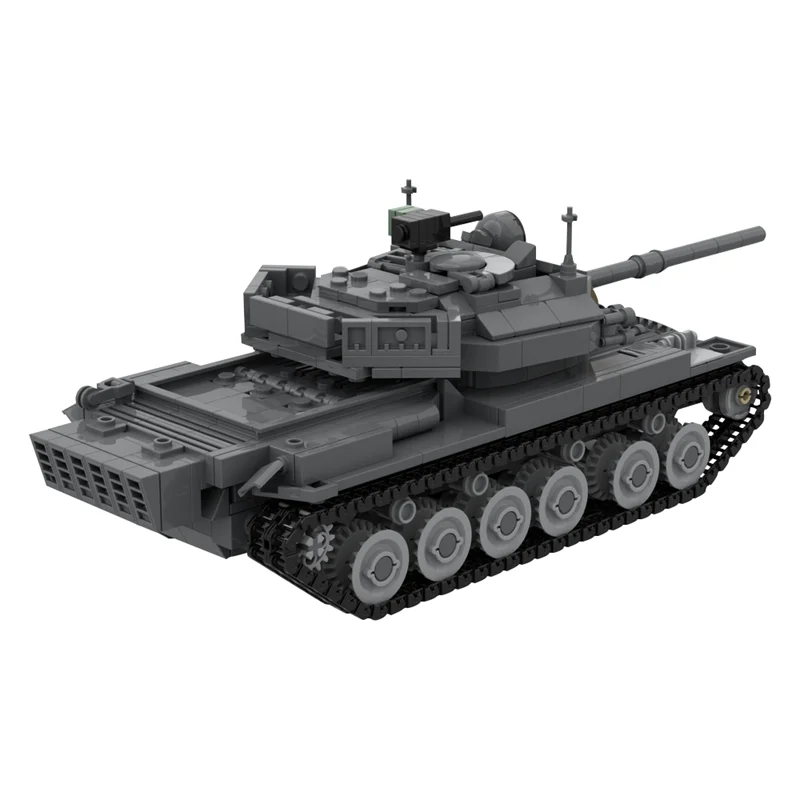 MOC-décennie s de construction de modèle militaire, guerre précieuse Centurion mk Jouet de Brique Précieuse Assemblée, Bricolage Créatif, Ornement de Cadeau pour Enfants, 5/1