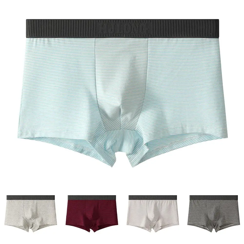 

Comfortable Cotton Boxers Cotton Underpants Mid Waist Boxers Daily Wear Lightweight Material M-2XL Size Multipack Option