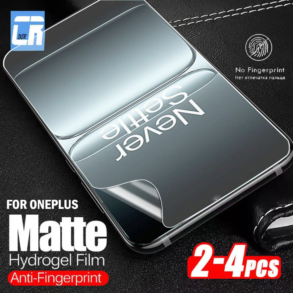

Matte Silicone Hydrogel Film for Oneplus 13T 13R 10R 10T Screen Protector for Oneplus Nord 4 CE 3 Lite Soft Film not glass