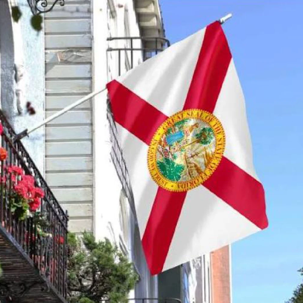 FLAGLINK 90x150 CM us usa Florida Flag For Decoration