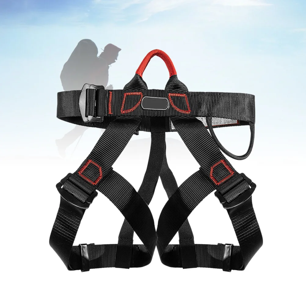 

Half Body Climbing Harness Safety Belt 800Kg Load Bearing Anti Falling Protection Outdoor Mountaineering Tree Climbing Fire