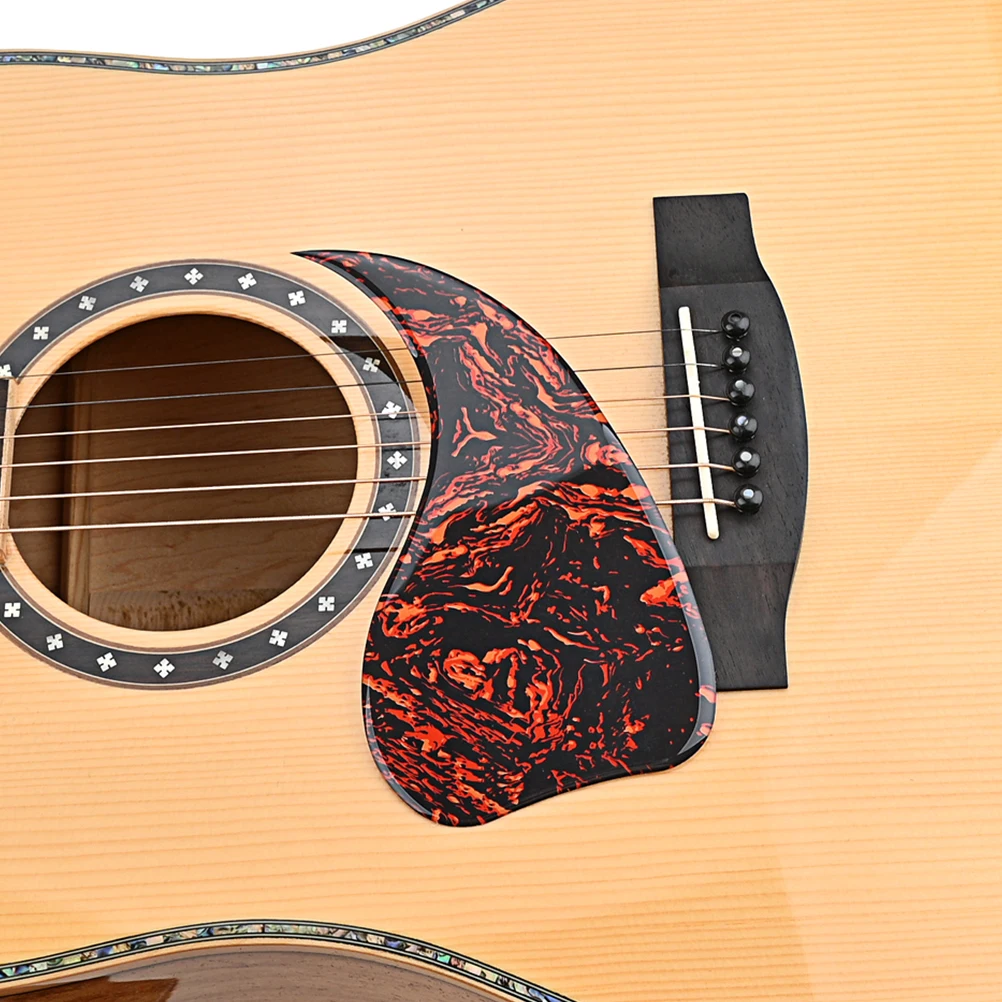

Guitar Plastic Scratch Plate Protective Sticker for Acoustic Electric Guitar Anti scratch Design Easy Installation